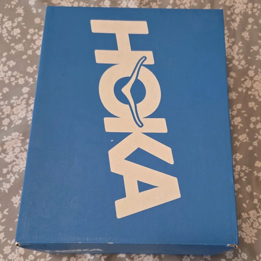 HOKA -- EMPTY SHOE BOX ONLY -- Clifton 9 Gray Blue Mens 11D
